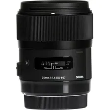Lente Sigma 35mm F1.4 para Canon Art Series Foto mini 4