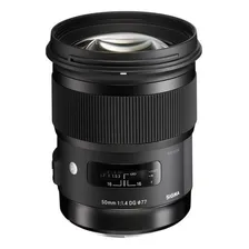 Lente Sigma 50 mm F/1,4 Dg Hsm Art P/Nikon Foto mini 1