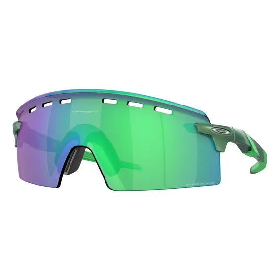 Lente solar do codificador ventilado Oakley 0oo9235 Strike, cor cinza escuro, lente cinza escuro, haste, cinza escuro, moldura, cinza escuro, design de espelho Foto 1
