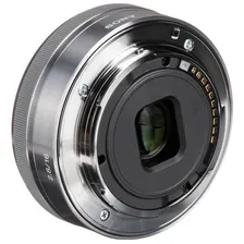 Lente Sony E 16mm F/2.8 - Sel16f28 + Nf-e ** Cor Prateado Foto mini 4