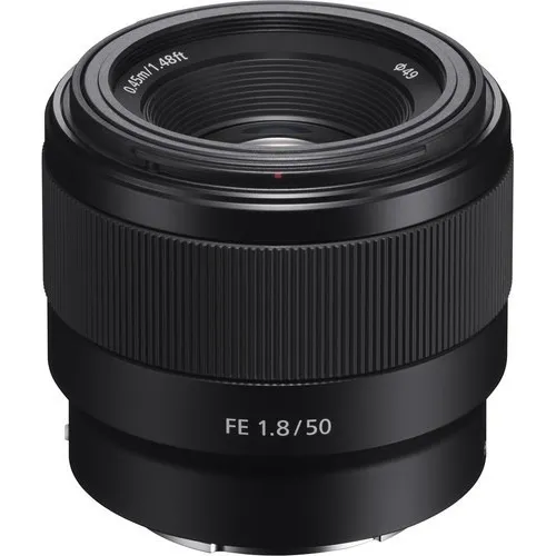 Lente Sony Fe 50mm F/1.8 - Sel50f18f + Nf-e Foto 1