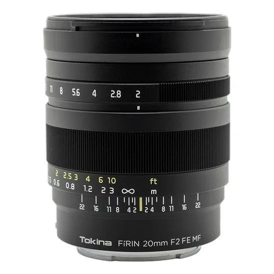 Lente Tokina Firin 20mm F/2 Fe Mf Para Sony E Foto 1