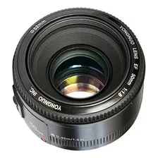 Lente Yongnuo 50mm F/1.8 Af-s Para Nikon - Temos Loja Foto mini 1