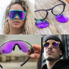 Lentes Para Fuel Cell - Polarizada Cor Violet Foto mini 2