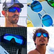 Lentes Para Half Jacket 2.0 Xl - Hidrofóbica Cor Neom Blue Foto mini  2