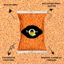 Lentilha Canadense Vermelha 1kg Foto mini 2
