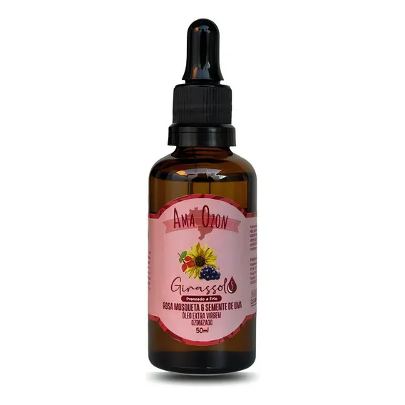 Leo De Rosa Mosqueta Ozonizado Girassol Óleo Ozônio 50ml Foto 1
