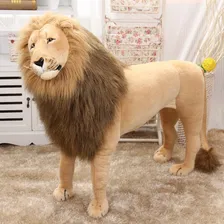 Leão Gigante De Pelúcia Realista Rei Leão 110cm Foto mini 1