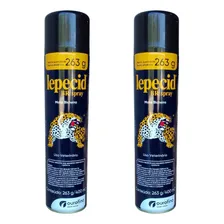 Lepecid Br Spray 263g Mata Bicheira Ouro Fino Kit 2 Unidades Foto mini 1