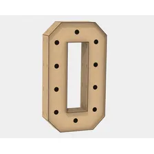 Letra Caixa Grande Mdf 80cm De Altura - Decoração Foto  mini 1