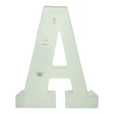 Letra Luminária Led 3d Decorativa Dourada Hiperfesta Und Cor V Foto mini 3