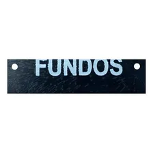 Letra Retangular Pvc Fundos Caiado - Kit C/25 Peca Foto mini  2