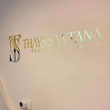 Letreiro Em AcrÃlico Espelhado Personalizado Logo Empresas Cor Azul Foto mini 1