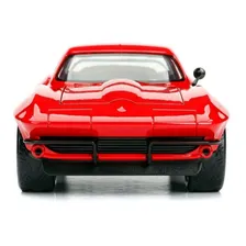 Letty's Chevy Corvette 1966 Vermelho Velozes e Furiosos 1:24 Jada Foto mini 4