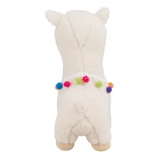 Lhama Branco Amarronzada Pelucia 32.5cm Foto mini 4
