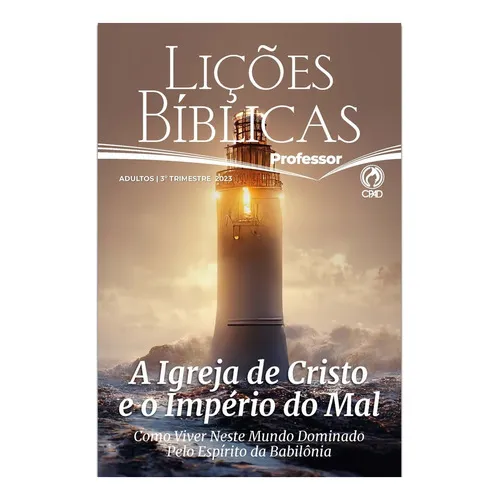 Lição Bíblica Professor Capa Dura Classe Adulto Foto 1