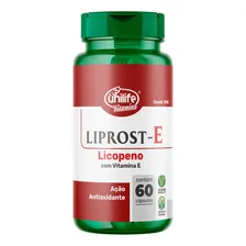 Licopeno Unilife Liprost E Vitamina E 60 Cápsulas Sabor Sem sabor Foto mini 1