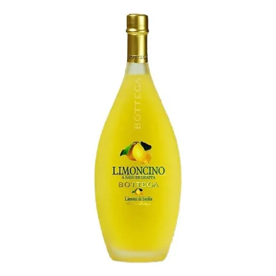 Licor Bottega Limoncello Limoncino Limoni Sicilia 500ml Foto 1