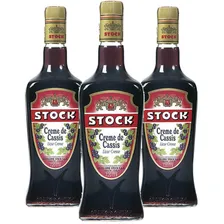 Licor Creme De Cassis Stock 720ml (3 Und) Foto mini 1