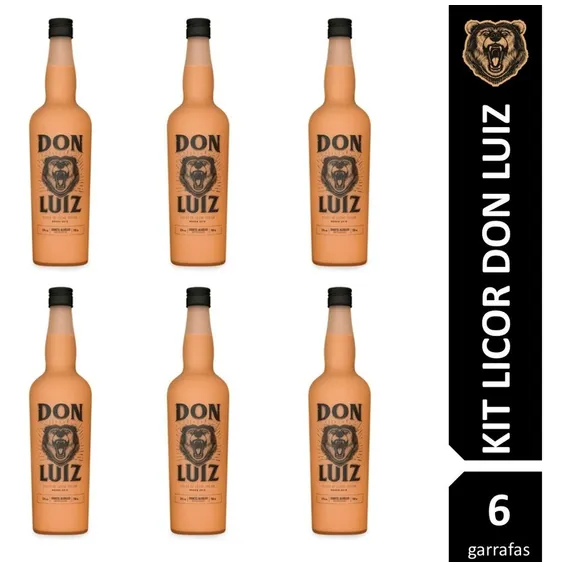 Licor Dulce De Leche Cream Don Luiz Cremoso Delicioso 750ml Foto 1