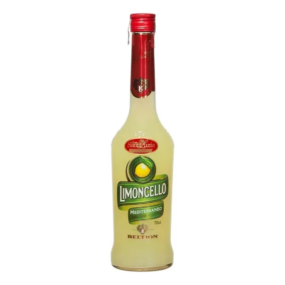 Licor Fino De Limão Limoncello Mediterraneo Beltion 700ml Foto 1