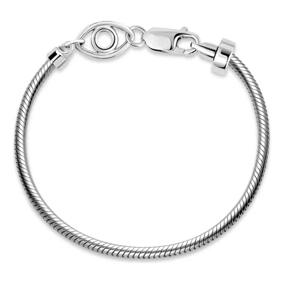 Life by Vivara Pulseira Life Olho Prata 18 Foto 1