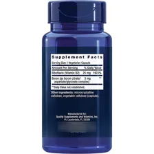 Life Extension Boro 3mg Advanced Chelate 100 Cápsulas Sabor Sem sabor Foto mini 2