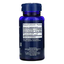 Life Extension Boro 3mg Advanced Chelate 100 Cápsulas Sabor Sem sabor Foto mini 4