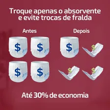 Lifree Absorvente P/ Fralda-calça 200und Tecnologia Japonesa Foto mini 4