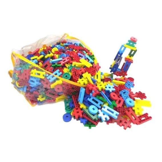 Lig Barras - Monta Monta - 1000 Peças - Brinquedo Foto 1