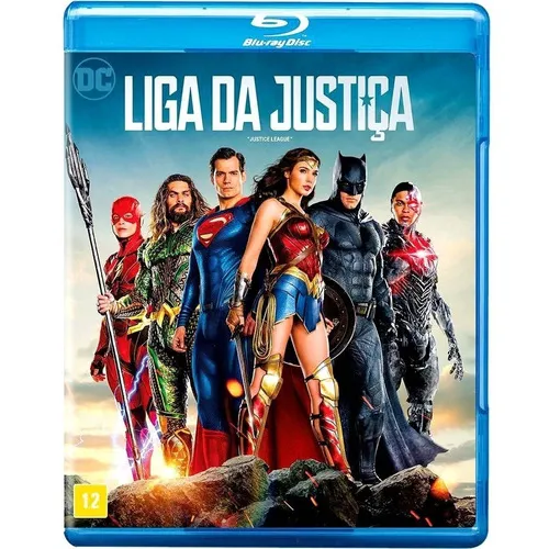 Liga Da Justiça - Blu-ray - Ben Affleck - Henry Cavill Foto 1