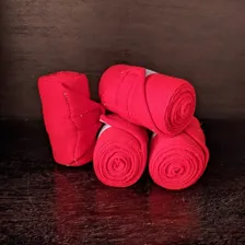 Liga De Descanso Para Cavalo Jogo Com 4 Peças Super Cor Vermelho Foto mini 4
