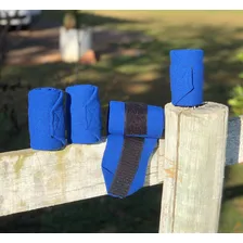 Liga Faixa Pra Cavalo Descanso E Trabalho Proteção Azul Foto mini 3