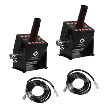Light LL-SGLCO2 kit 2 jet co2 LED Rgb com maigueira fog dj efeito fumaca 220v Foto mini 1