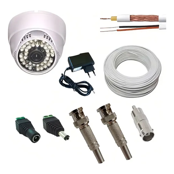 Ligue Direto Na Tv - Kit Camera E Cabo - Kit Completo Ma2do Foto 1