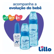 Lillo Mamadeira CorAzul Kit 3 Mamadeira Evolução Foto mini  2