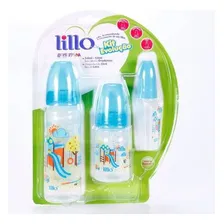 Lillo Mamadeira CorAzul Kit 3 Mamadeira Evolução Foto  mini 1