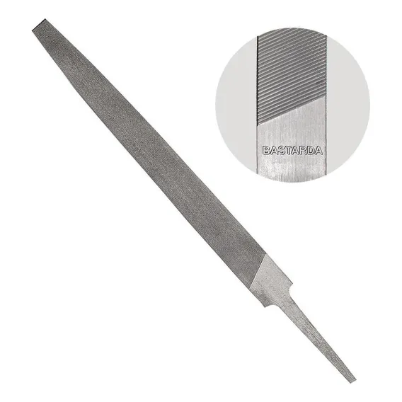 Lima Chata Bastarda 250mm Starrett Foto 1