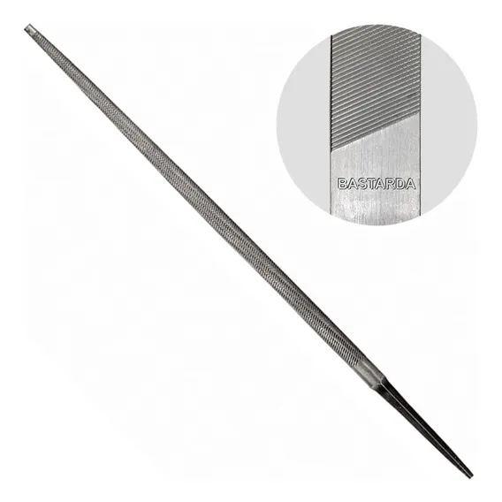 Lima Redonda Bastarda 6 /150mm L105-106 - Starrett Foto 1