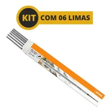 Lima Redonda Stihl 4,0mm 5/32 P/ Motosserra - Caixa C/ 6 Un Foto mini 3