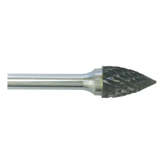 Lima Rotativa Metal Duro Arvore Pontiaguda 10,00mm X 20mm Du Foto 1
