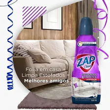 Limpa Carpetes E Estofados Zap Clean 500ml Limpa Tapetes Foto mini 3