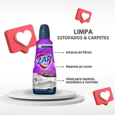 Limpa Carpetes E Estofados Zap Clean 500ml Limpa Tapetes Foto mini 4