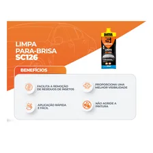 Limpa Para-brisa Sieger Super Concentrado Sachê Sc126 50ml Foto mini  2