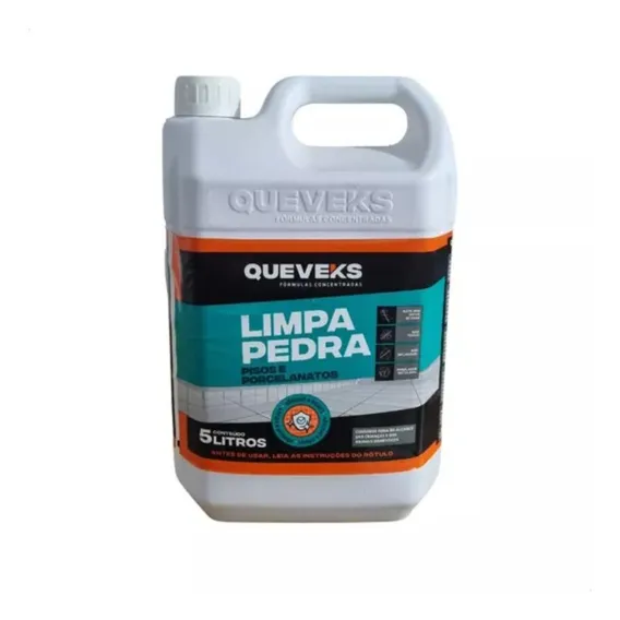 Limpa Pedra Pisos E Porcelanatos Queveks 5l Foto 1