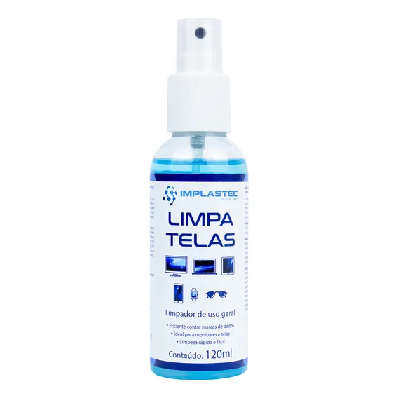 Limpa Tela Implastec 120ml Foto 1