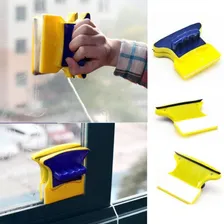 Limpa Vidro Magnetico Limpador Vidro Janela Foto mini 3