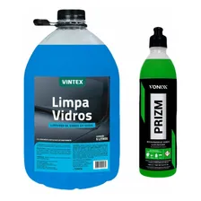 Limpa Vidro Vintex 5l + Prizm Removedor Chuva 500ml Vonixx Foto mini 1