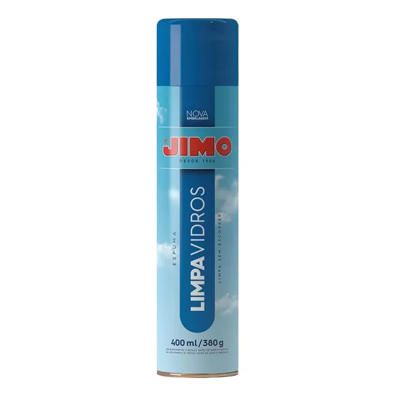 Limpa Vidros JIMO Aerossol 400ml Foto 1