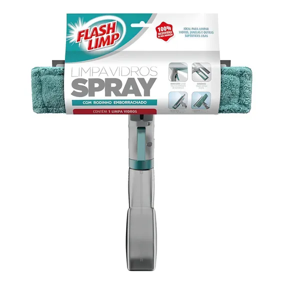 Limpa Vidros Spray Flashlimp Flp6384 Foto 1